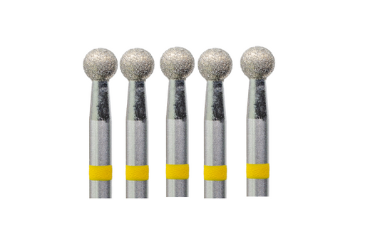 KMIZ  DIAMOND NAIL DRILL Ball bit DSP 3.5-VF (5pcs)