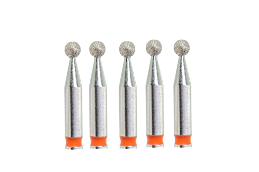 KMIZ DIAMOND NAIL DRILL Ball bit DSP 2.1-F  (5pcs)