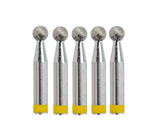 KMIZ DIAMOND NAIL DRILL Ball bit DSP 2.5-VF (5pcs)