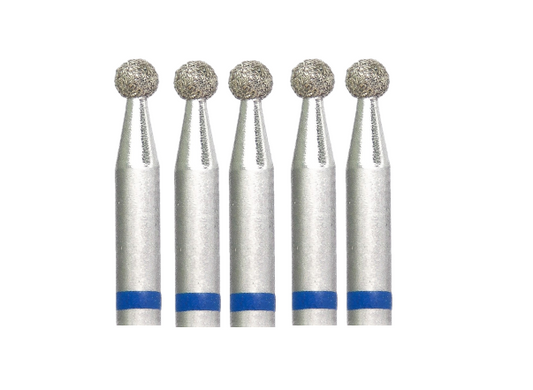 KMIZ DIAMOND NAIL DRILL Ball bit DSP 2.7-M  (5pcs)