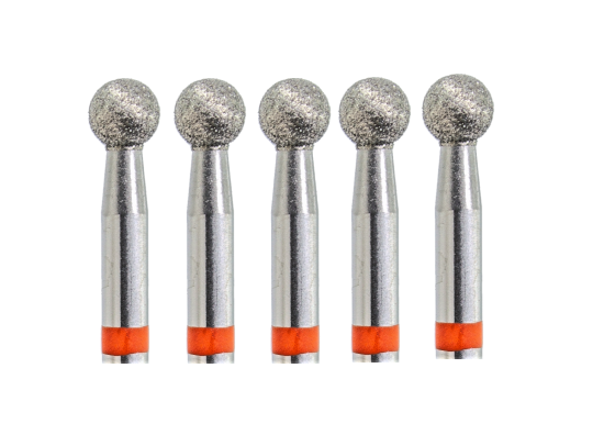 KMIZ DIAMOND NAIL DRILL Ball bit DSP 3.5-F (5pcs)