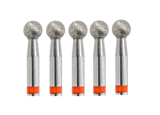 KMIZ DIAMOND NAIL DRILL Ball bit DSP 3.5-F (5pcs)