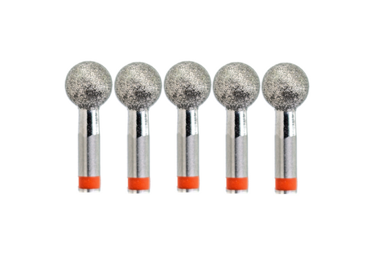 KMIZ DIAMOND NAIL DRILL Ball bit DSP 5.0-F (5pcs)