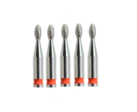 KMIZ DIAMOND NAIL DRILL BIT DEL 1.6-3.4F (5pcs)