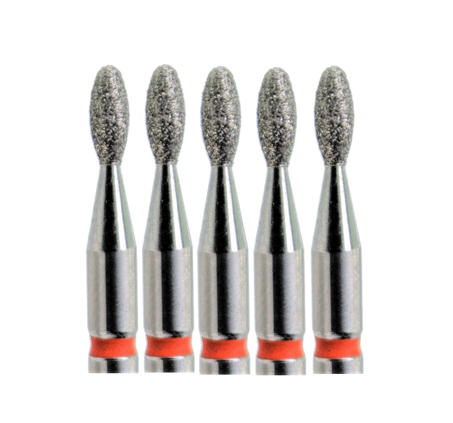 KMIZ DIAMOND NAIL DRILL BIT DFL 1.8-4.5F (5pcs)