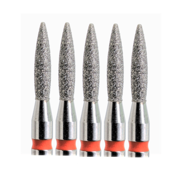 KMIZ DIAMOND NAIL DRILL BIT DFL 1.8-8.0F (5pcs)