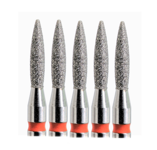 KMIZ DIAMOND NAIL DRILL BIT DFL 1.8-8.0F (5pcs)