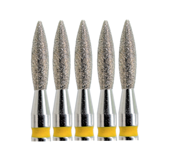 KMIZ DIAMOND NAIL DRILL BIT DFL 2.1-8.0VF (5pcs)