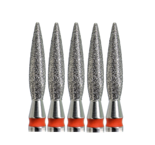 KMIZ DIAMOND NAIL DRILL BIT DFL 2.3-10F (5pcs)