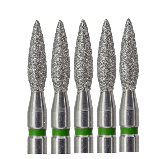 KMIZ DIAMOND NAIL DRILL BIT DFL 2.3-8.0C (5pcs)