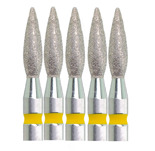 KMIZ DIAMOND NAIL DRILL BIT DFL 2.3-8.0VF (5pcs)