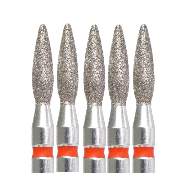 KMIZ DIAMOND NAIL DRILL BIT DFL 2.3-8F (5pcs)