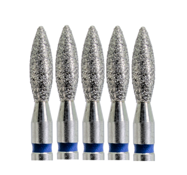 KMIZ DIAMOND NAIL DRILL BIT DFL 2.5-8.0M (5pcs)