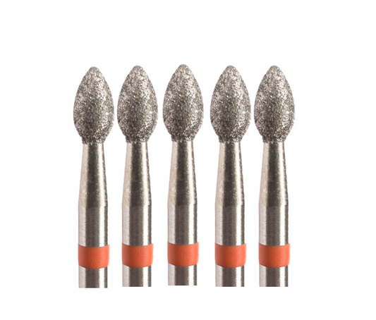 KMIZ DIAMOND NAIL DRILL BIT DFL 3.0-5.0 F (5pcs)