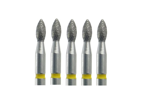 KMIZ DIAMOND NAIL DRILL BIT DFLK 2.2-5VF  (5pcs)