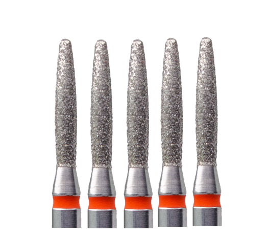 KMIZ DIAMOND NAIL DRILL BIT DFLT 1.8-10 F (5pcs)