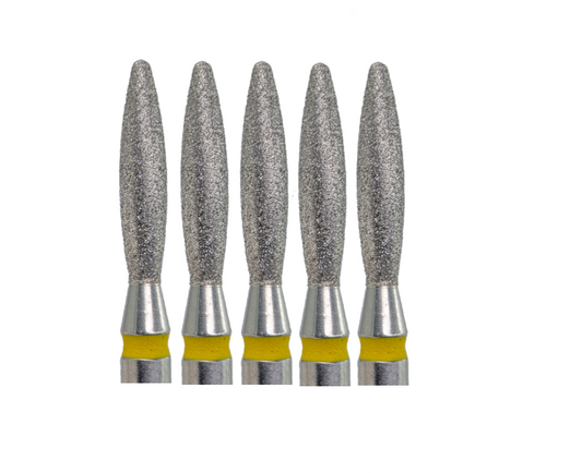 KMIZ DIAMOND NAIL DRILL BIT DFLT 2.3-10 VF (5pcs)