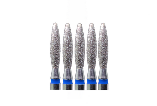 KMIZ DIAMOND NAIL DRILL BIT DFLT 2.3-10M (5pcs)