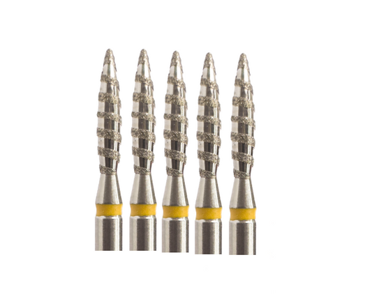 KMIZ DIAMOND NAIL DRILL BIT DTO 2.1-10 VF (5pcs)