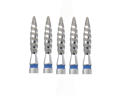 KMIZ DIAMOND NAIL DRILL BIT DTO 2.1-10M (5pcs)