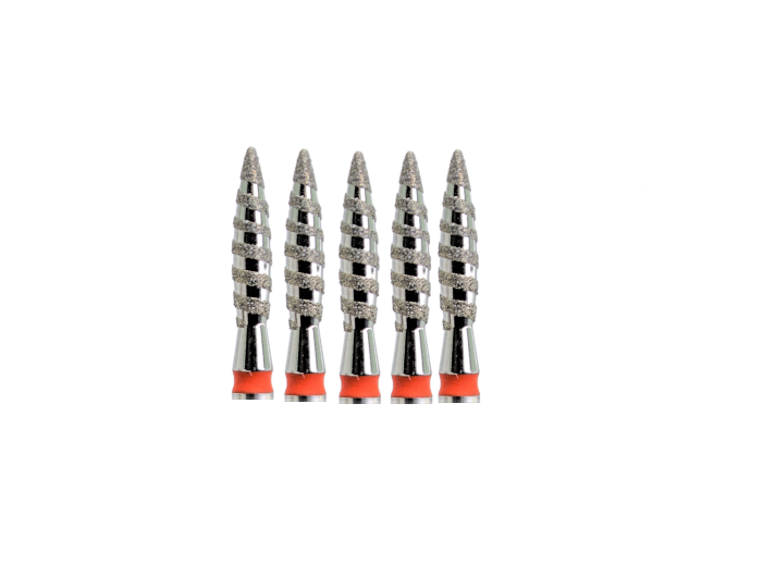 KMIZ DIAMOND NAIL DRILL BIT DTO 2.3-10F (5pcs)