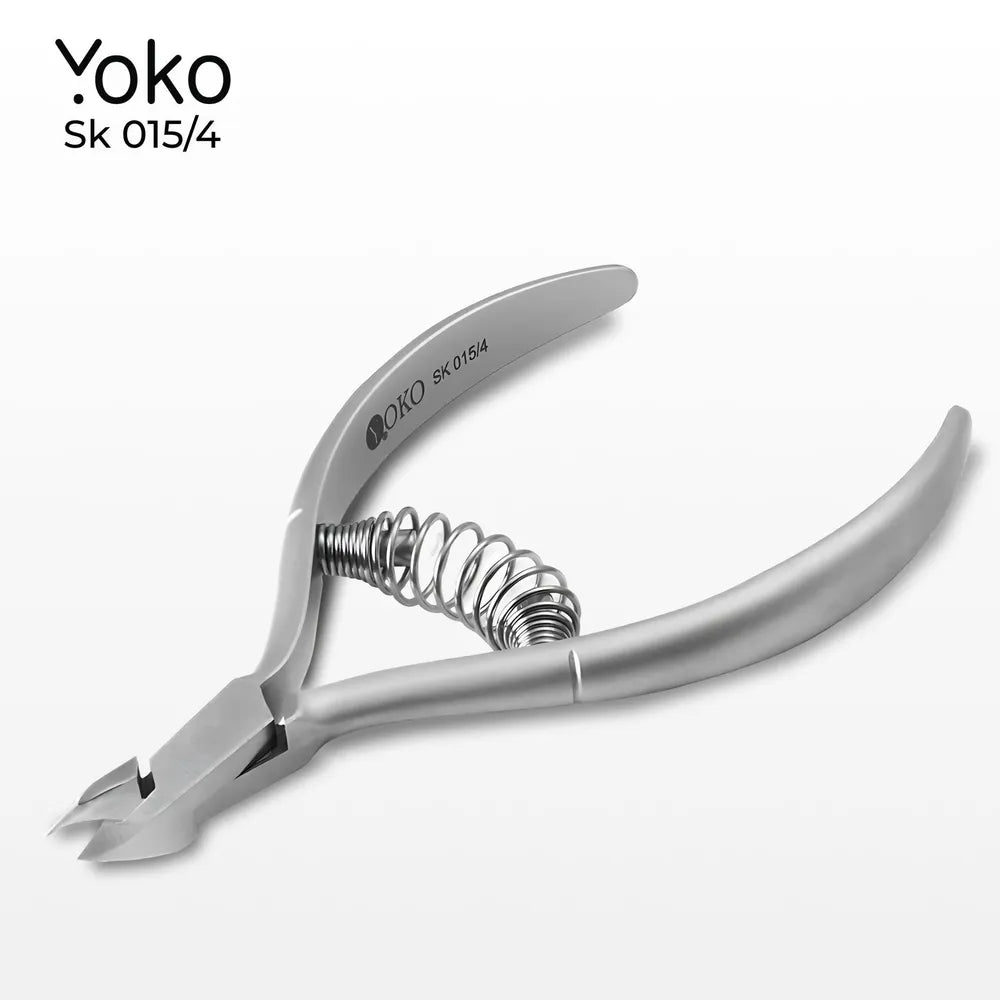 YOKO Professional manicure nippers for cuticle, cutting edge 4mm, SK 015/4