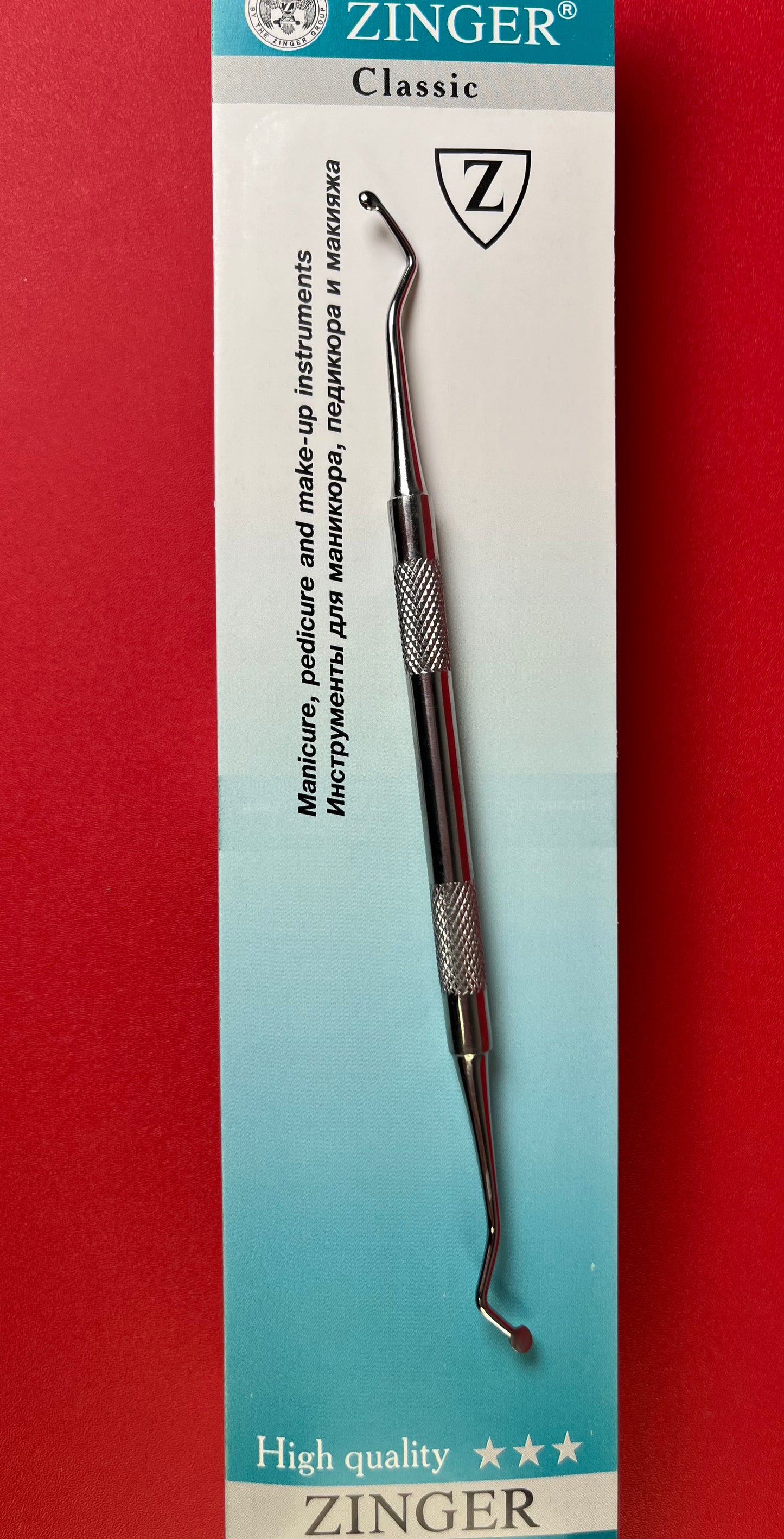 Zinger Double-sided curette “Sphere” MC-0005